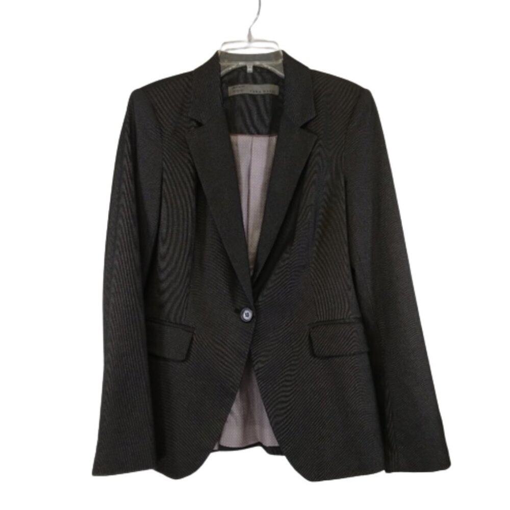 Zara Basic Single Button Blazer Jacket Size Small - image 1